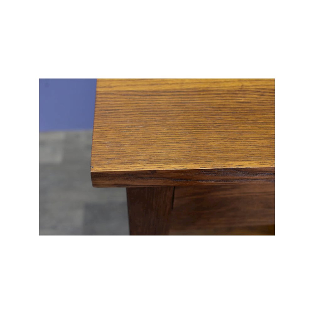 Mission Solid Quarter Sawn Oak 1 Drawer End Table. Picture 3