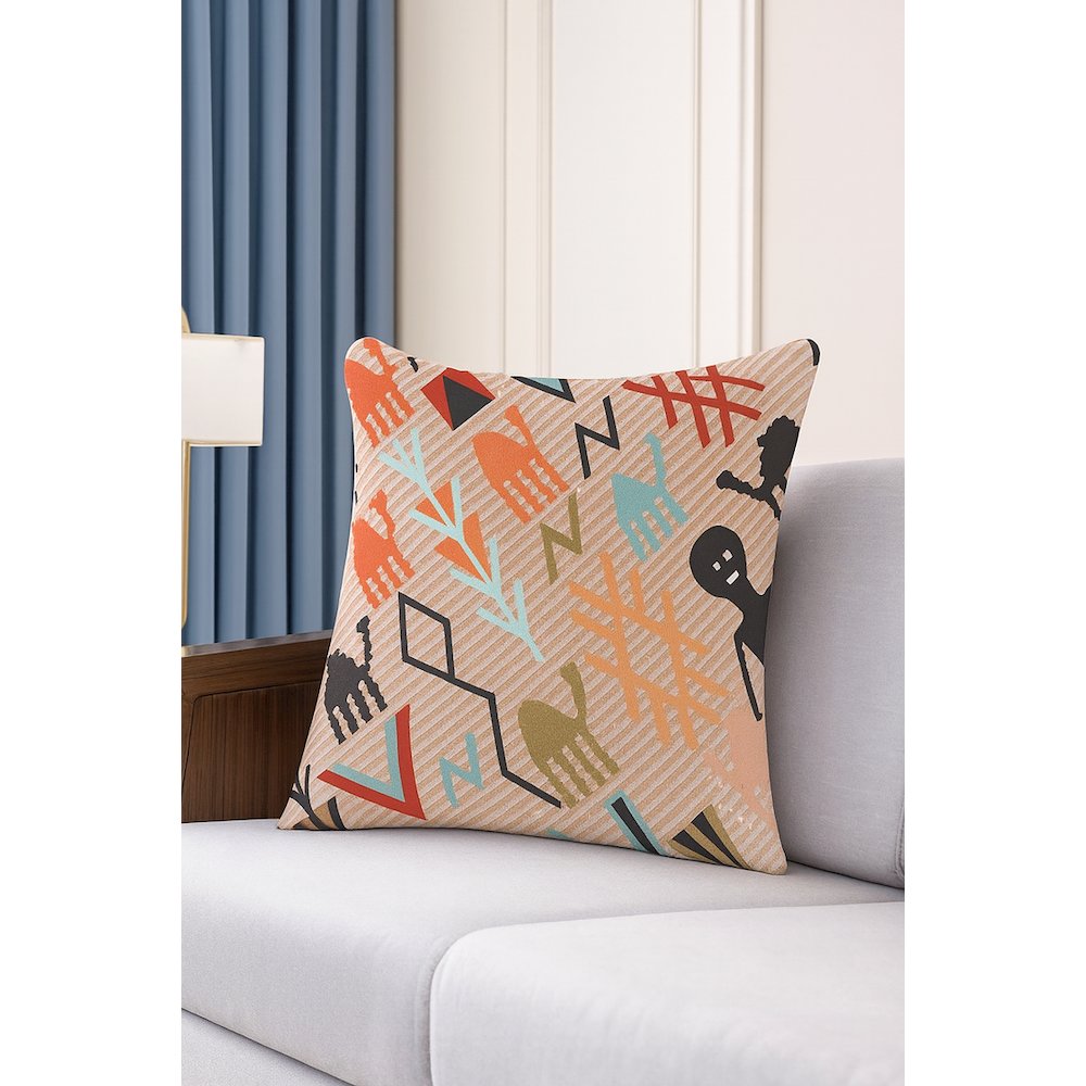 Persian-Inspired Luxurious Accent (Cushions Cover + Insert). Picture 2