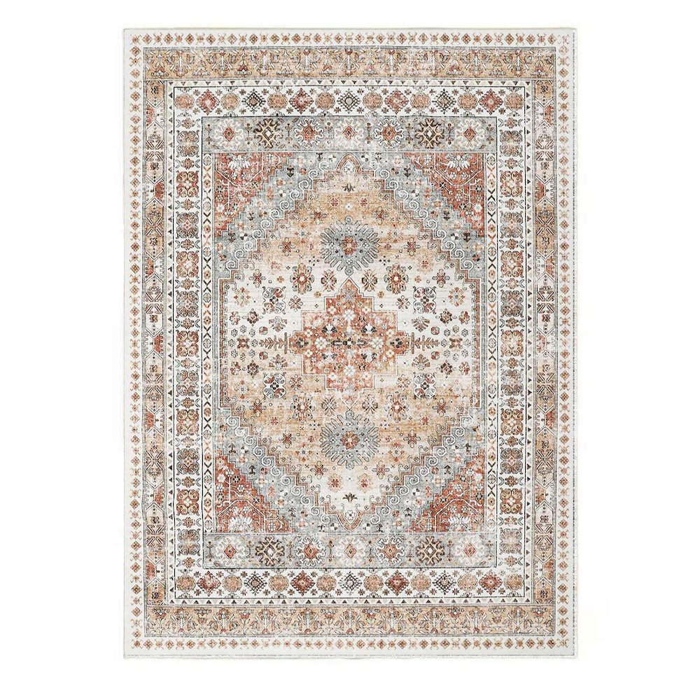 Area Rug Ultra Soft Washable Rug, Non Slip, Stain Resistant Rugs (8' x 10'). Picture 2