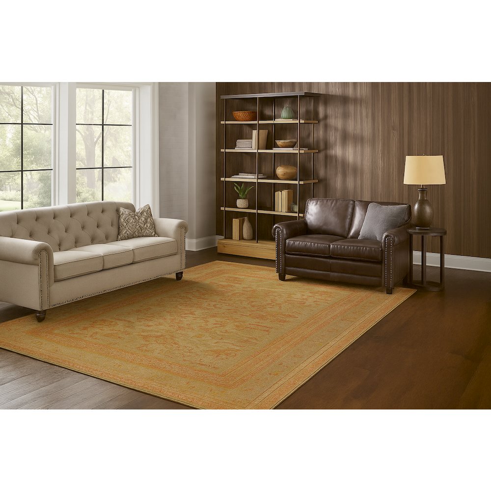 Area Rug Ultra Soft Washable Rug, Non Slip, Stain Resistant Rugs (2'7" x 9'). Picture 3