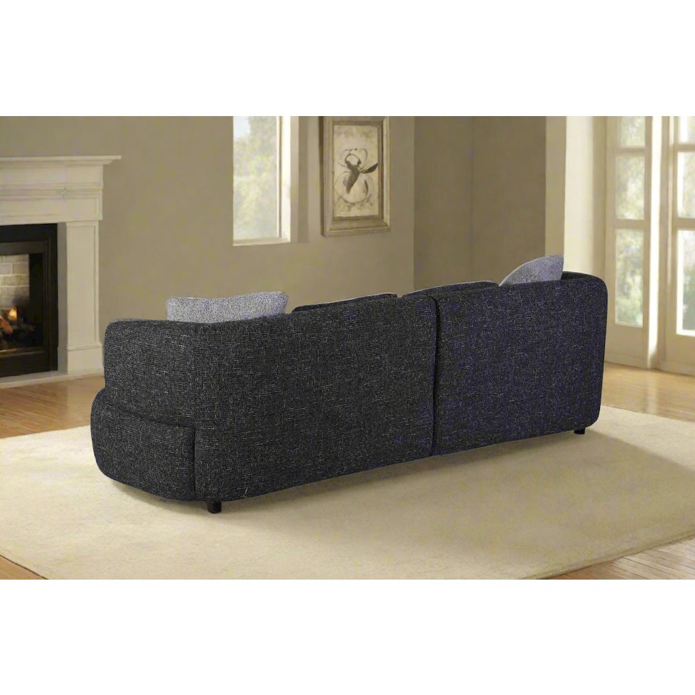 Vista Collection Mid-Century Modern 3-Seater Sofa - 92". Picture 5