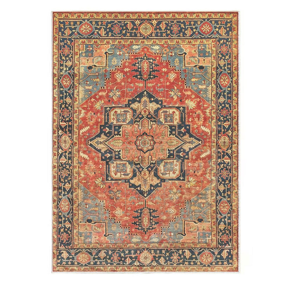 Area Rug Ultra Soft Washable Rug, Non Slip, Stain Resistant Rugs (3' x 5'). Picture 2