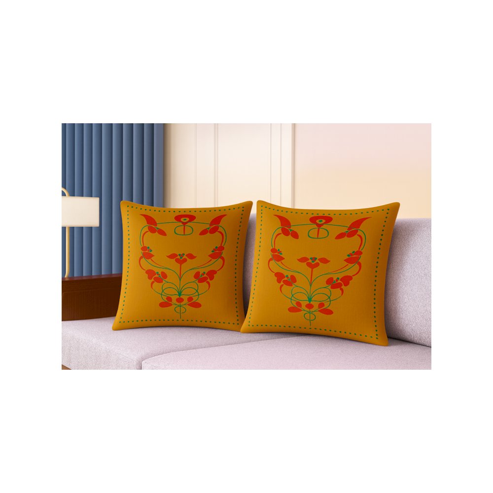Exquisite Luxury Arts & Crafts Sofa Cushions  (2 Cushion Covers + Inserts). Picture 3