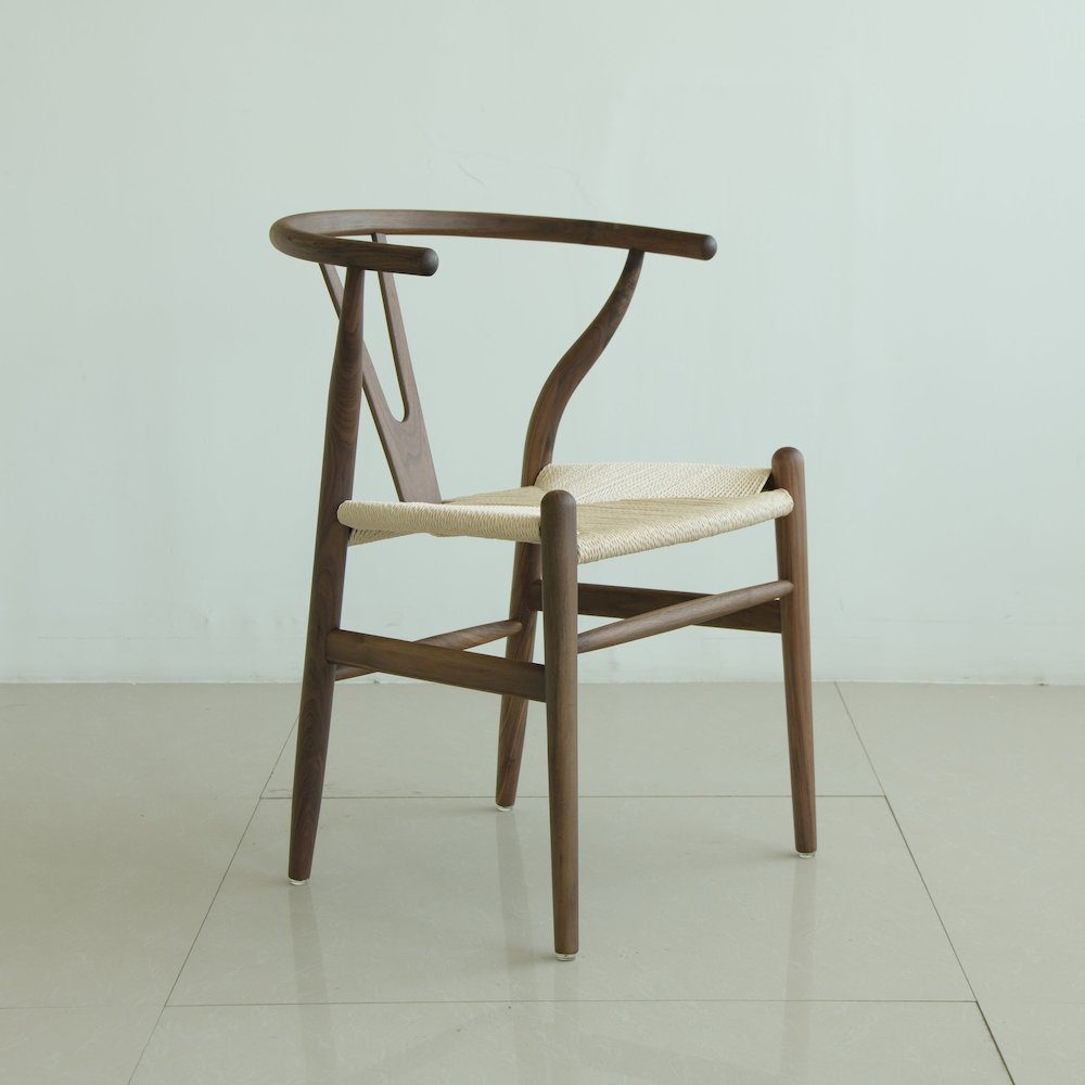 Set of 2 Isabella Mid-Century Dining chair - American Black Walnut. Picture 2