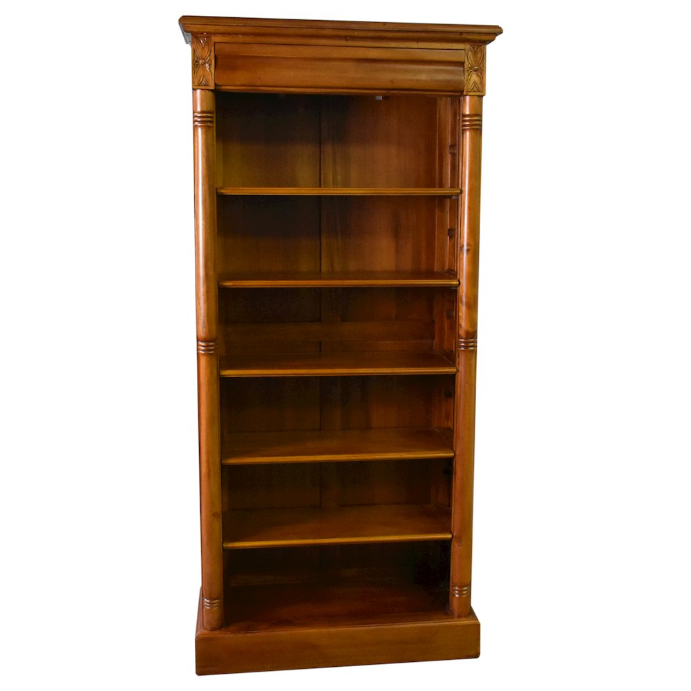 Legacy Open Bookcase - Light Brown Walnut. Picture 3