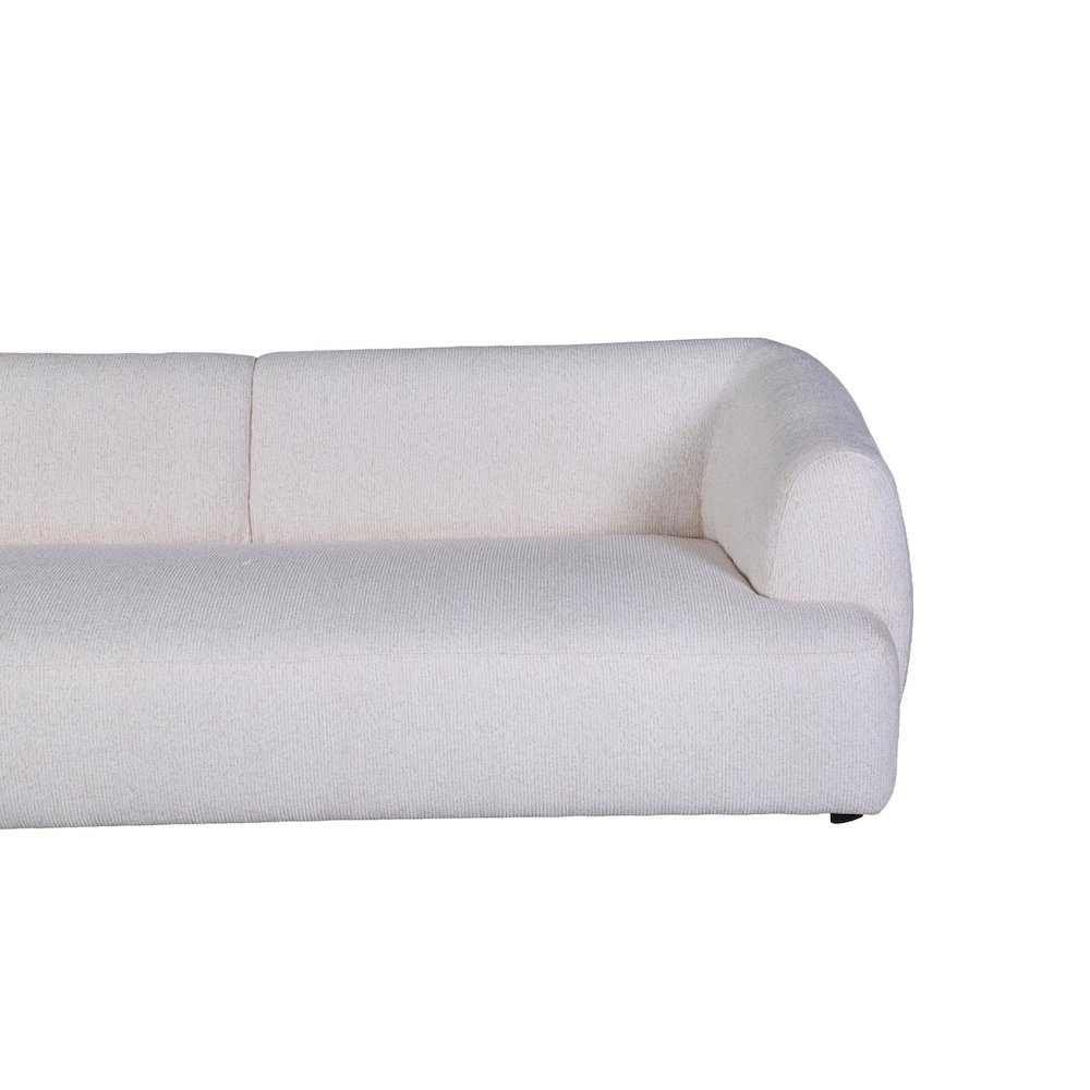 Opal Collection Modern Fabric 3-Seater Sofa – 91". Picture 7