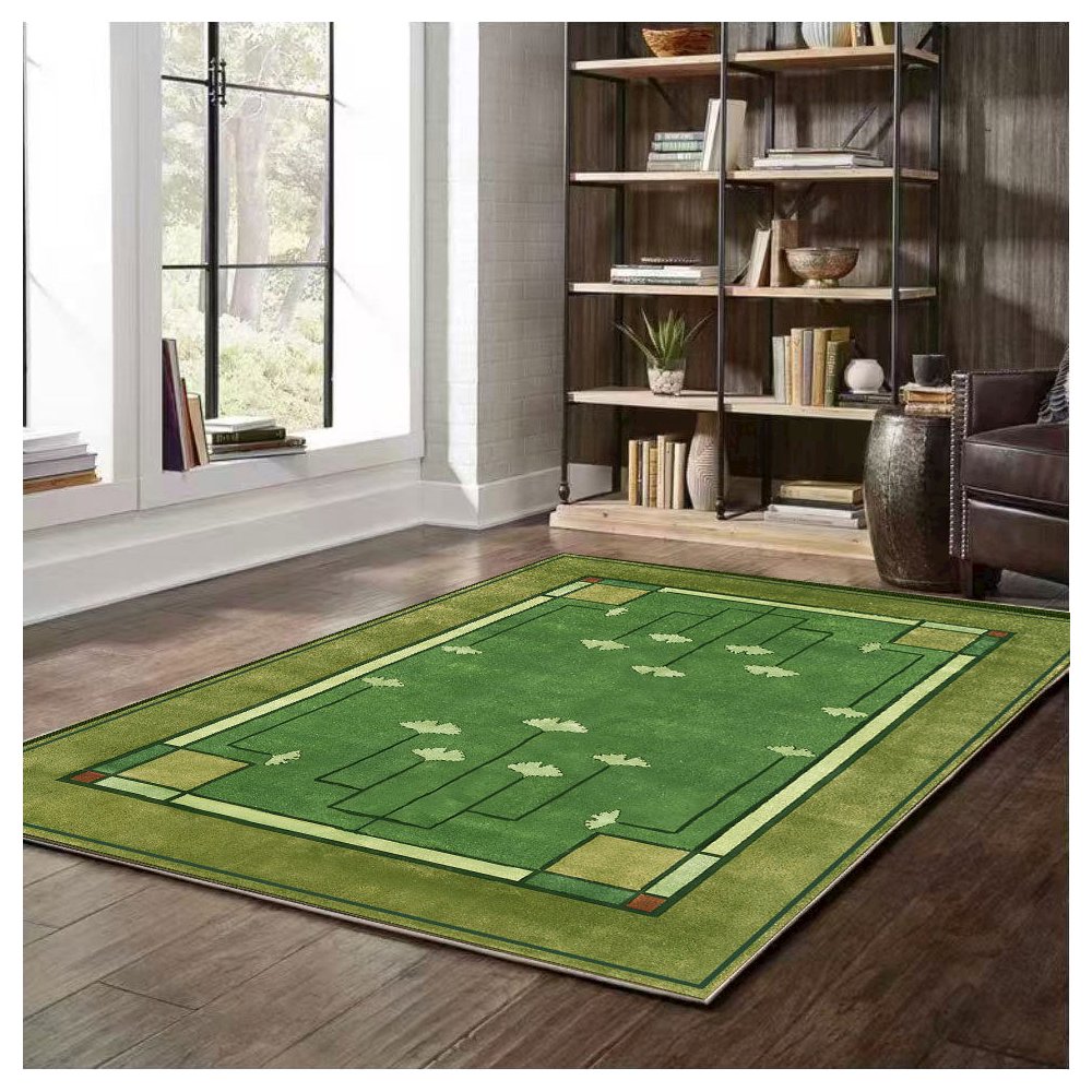 Area Rug Ultra Soft Washable Rug, Non Slip, Stain Resistant Rugs (2'7" x 9'). Picture 6