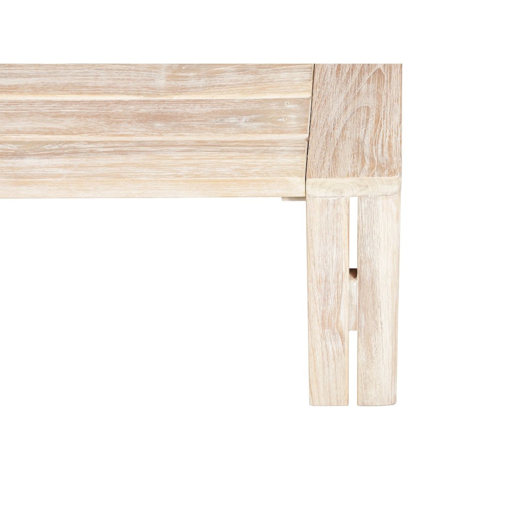 Paradiso Teak Outdoor Natural Look Coffee Table. Picture 3