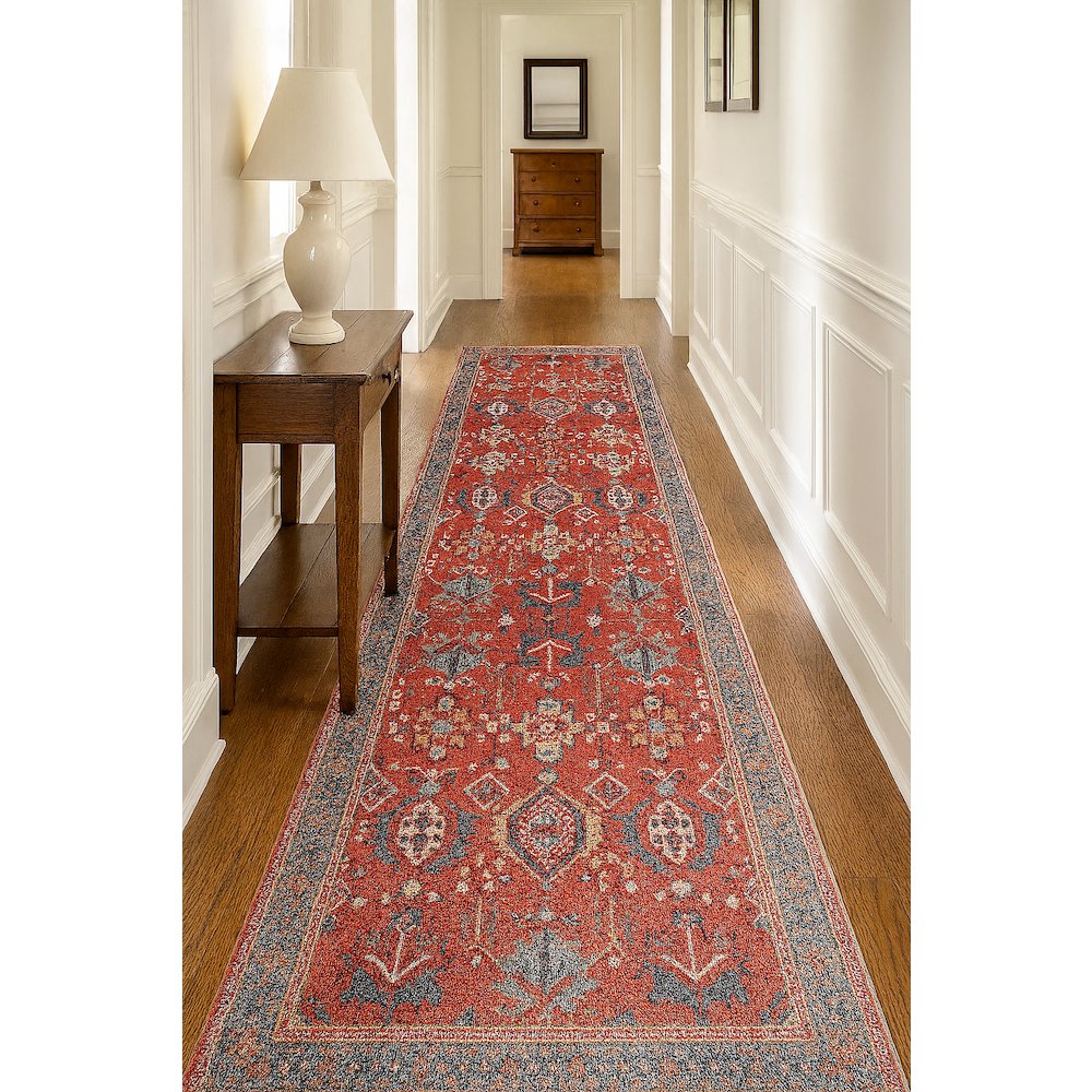 Area Rug Ultra Soft Washable Rug, Non Slip, Stain Resistant Rugs (2'7" x 9'). Picture 4