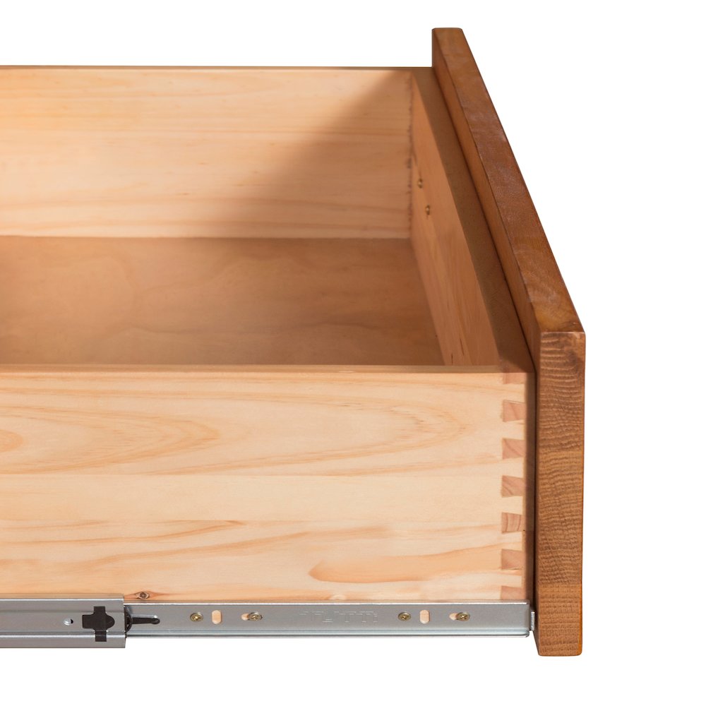 Mission Quarter Sawn Oak 1 Door/Drawer Nightstand Michael Cherry-MC-A. Picture 9