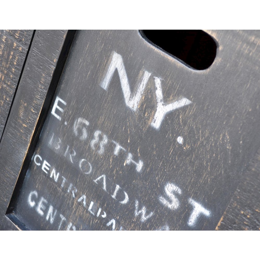 City Wine Cabinet & Bar - New York - 36" - With Graffiti. Picture 3