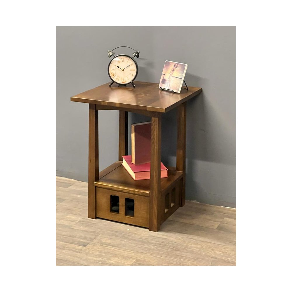 Arts and Crafts / Mission Style Taboret End Table. Picture 3