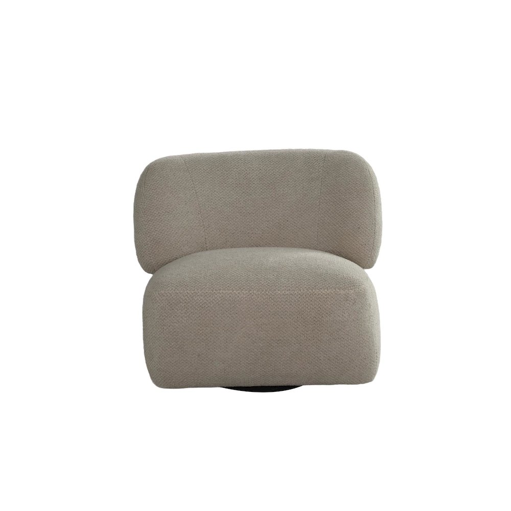 Forma Mid-Century Modern Swivel Livingroom Chair. Picture 1