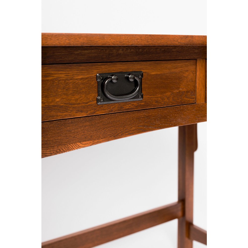 Mission Quarter Sawn Oak Writing Desk - MC. Picture 3