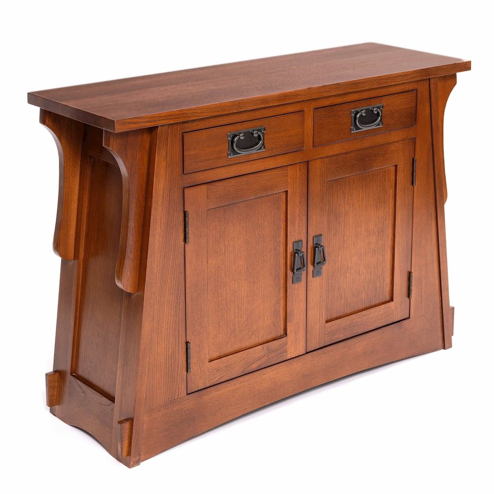 Mission Crofter Style Entry Cabinet - Michael's Cherry. Picture 1