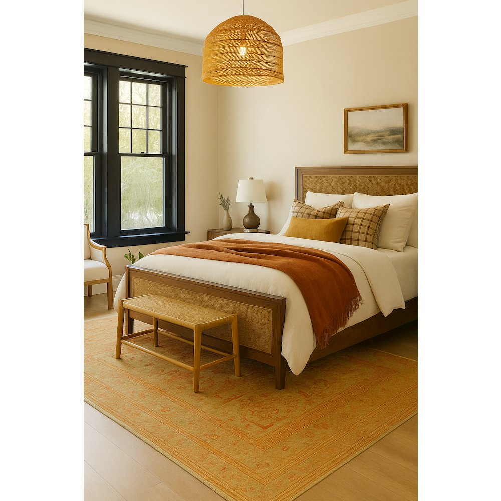 Area Rug Ultra Soft Washable Rug, Non Slip, Stain Resistant Rugs (2'7" x 9'). Picture 5