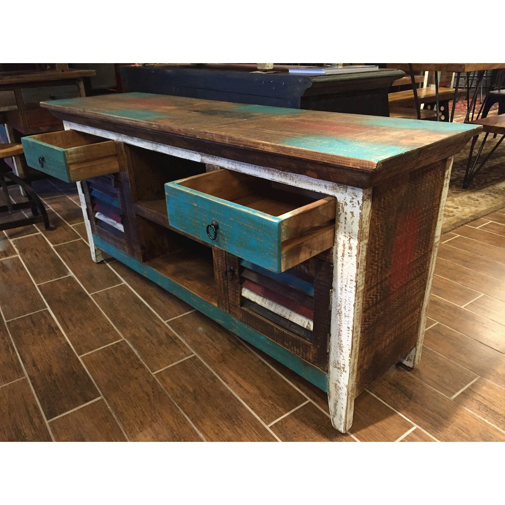 La Boca Shutter Door TV Stand - 60". Picture 2