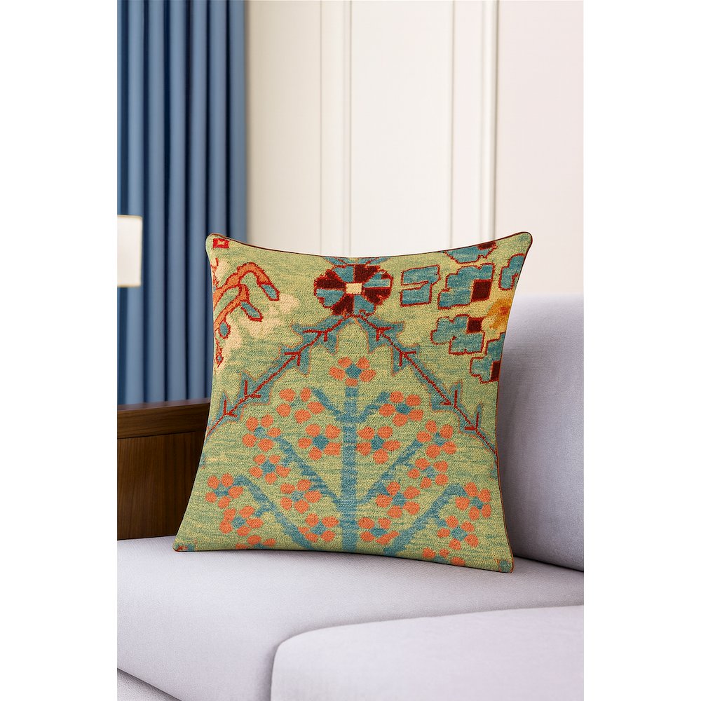 Persian-Inspired Luxurious Accent Cushions  (2 Cushion Covers + Inserts). Picture 1