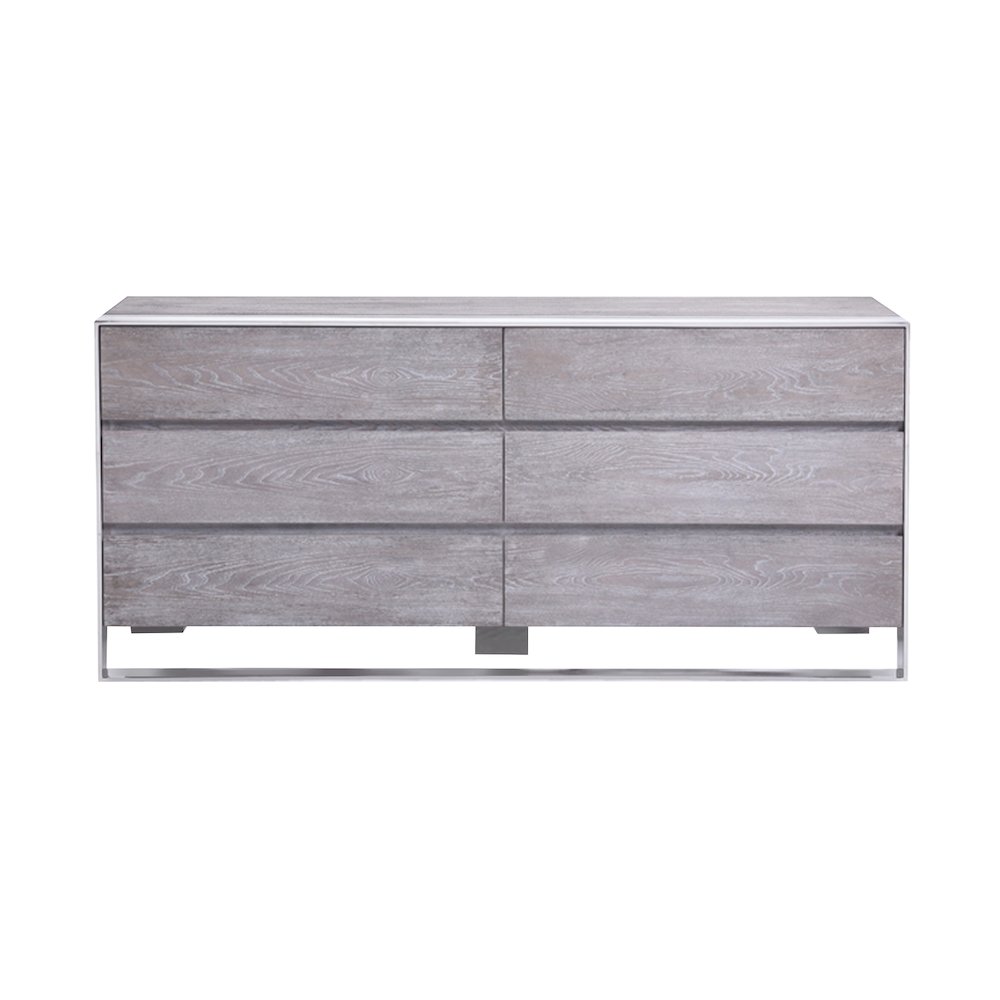 Modrest Arlene Modern Grey Elm Dresser. Picture 9