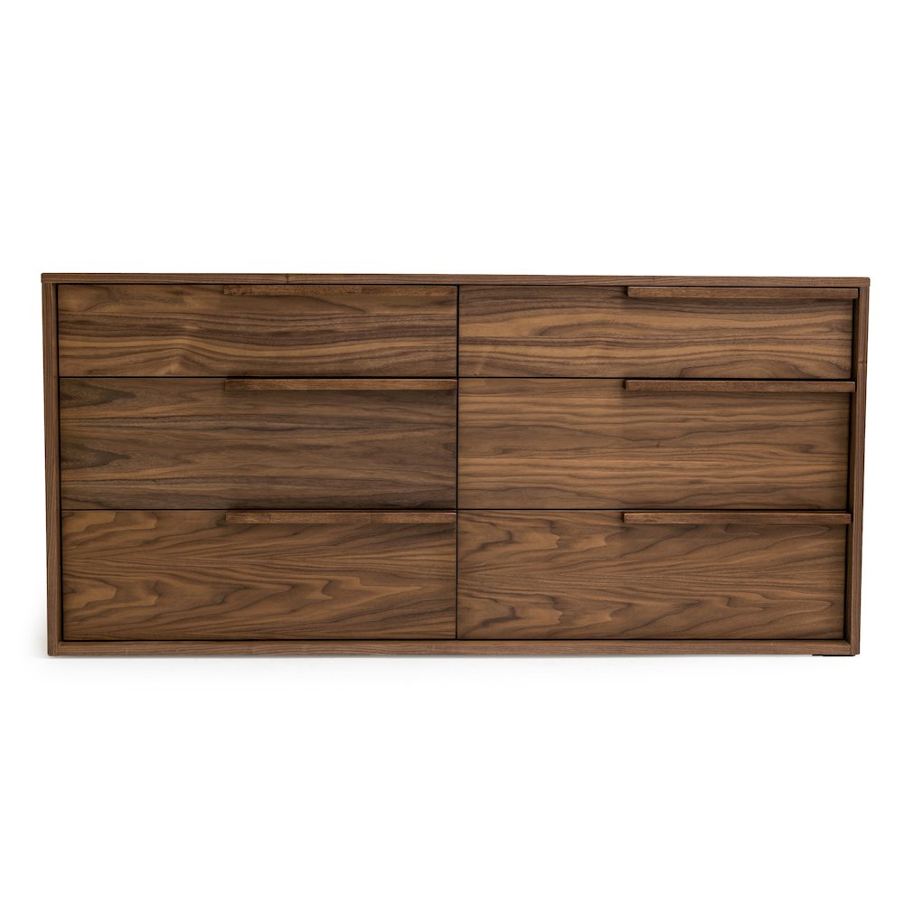 Modrest Amberlie - Modern Walnut Dresser. Picture 7
