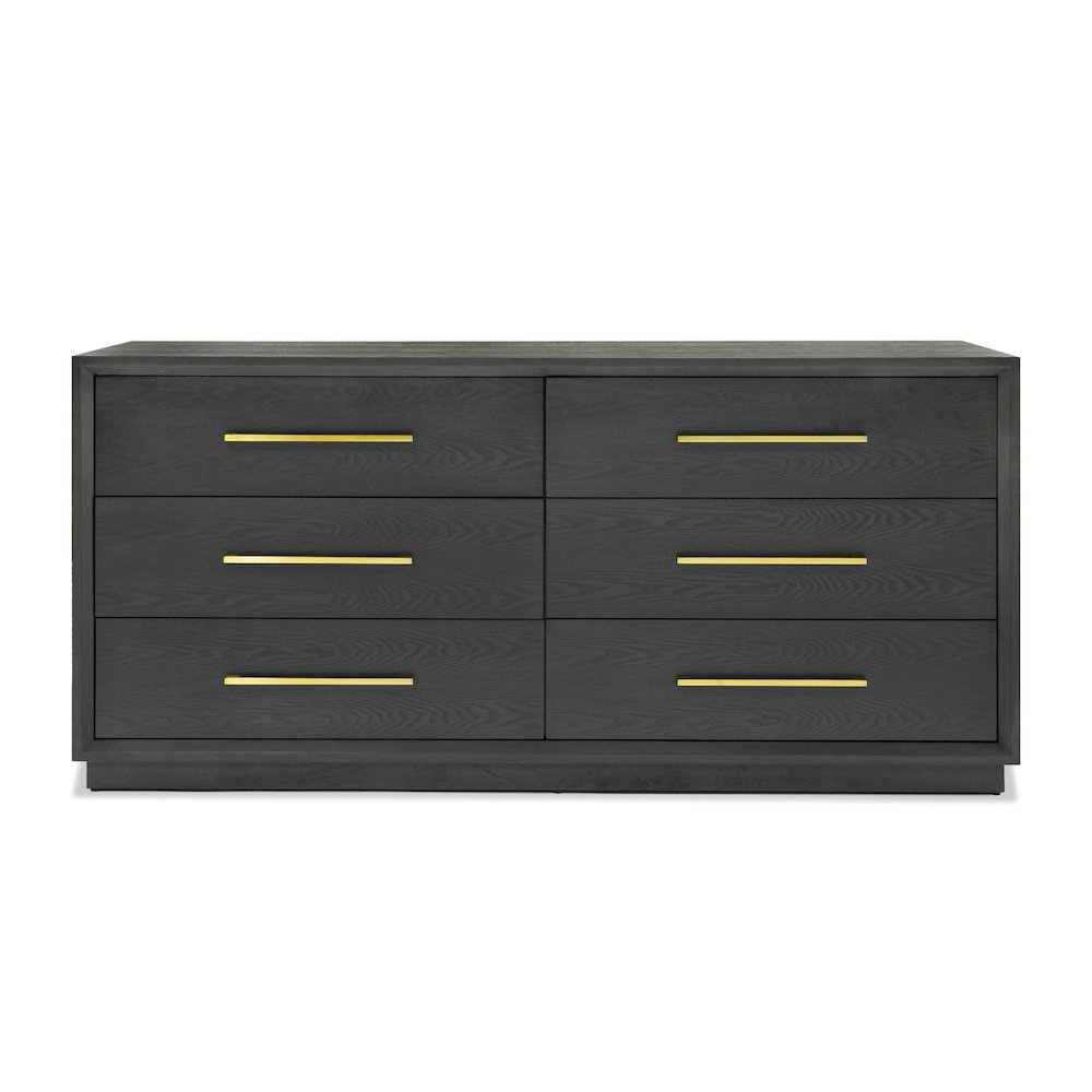 Modrest Manhattan- Contemporary Grey and Gold Dresser. Picture 5