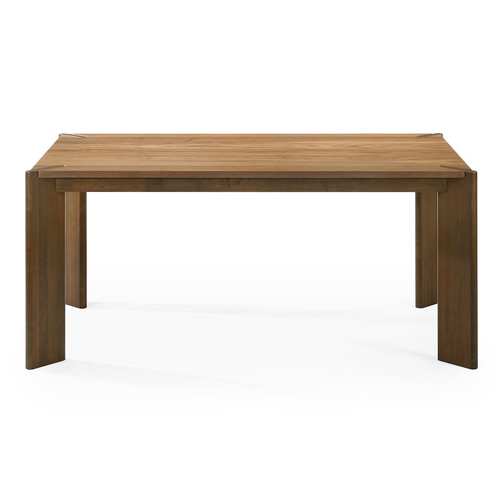Edelman - Mid-Century Modern Walnut 63" Dining Table. Picture 3