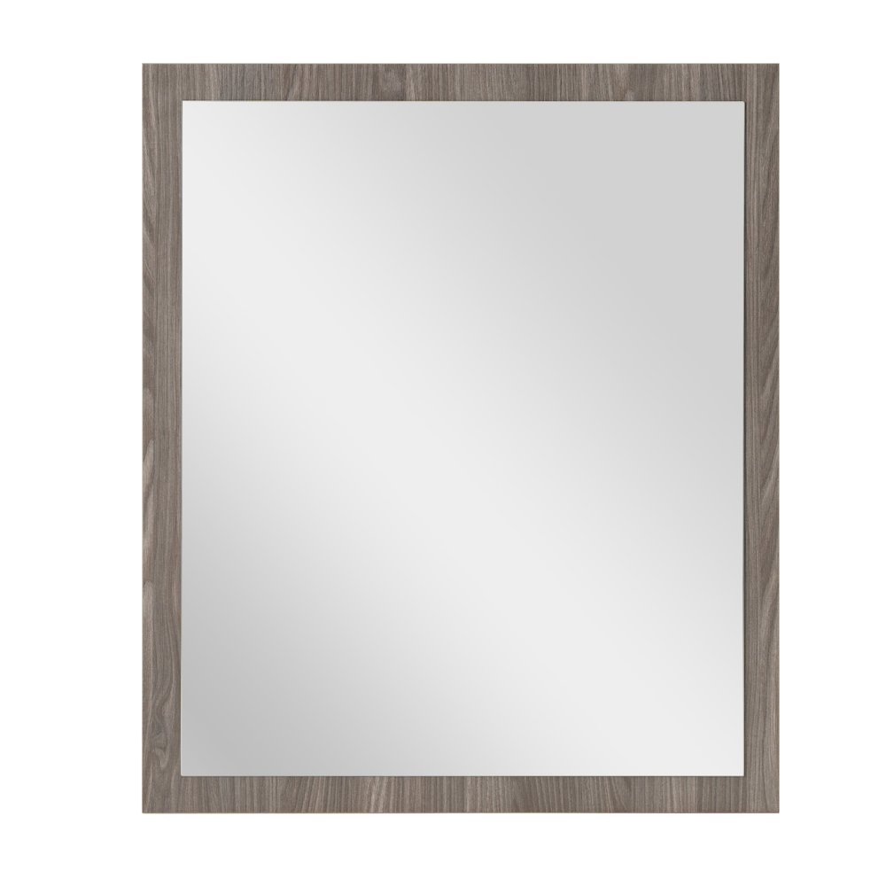 Nova Domus Asus - Italian Modern Elm Grey Mirror. Picture 3