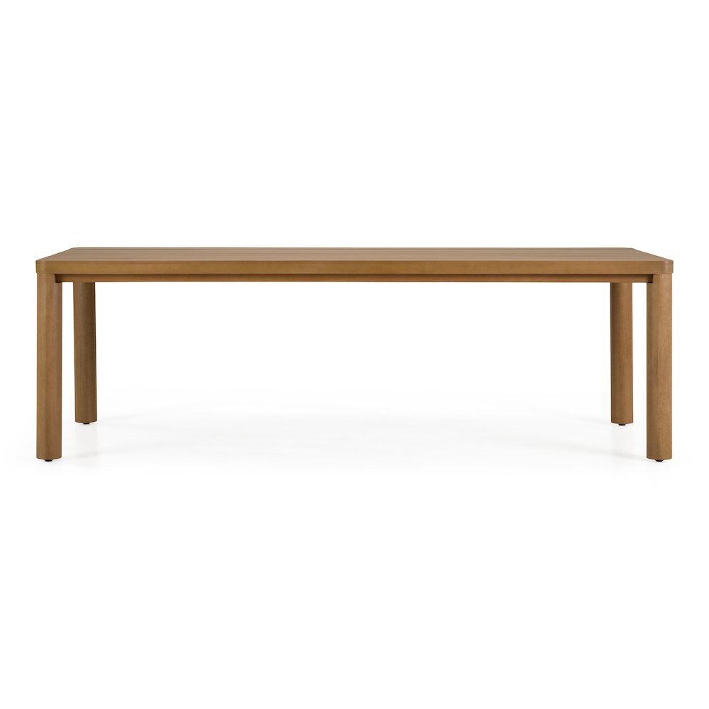 Evora - Outdoor Eucalyptus Rectangular Dining Table. Picture 4