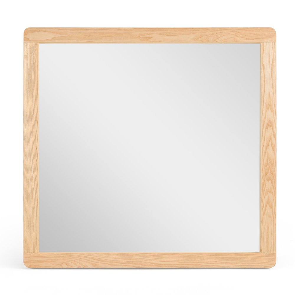Modrest Gavin - Modern Natural Ash Mirror. Picture 5