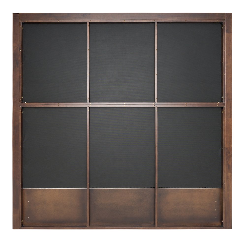 Modrest Manhattan - Eastern King Contemporary Cherry Canopy Bed. Picture 7