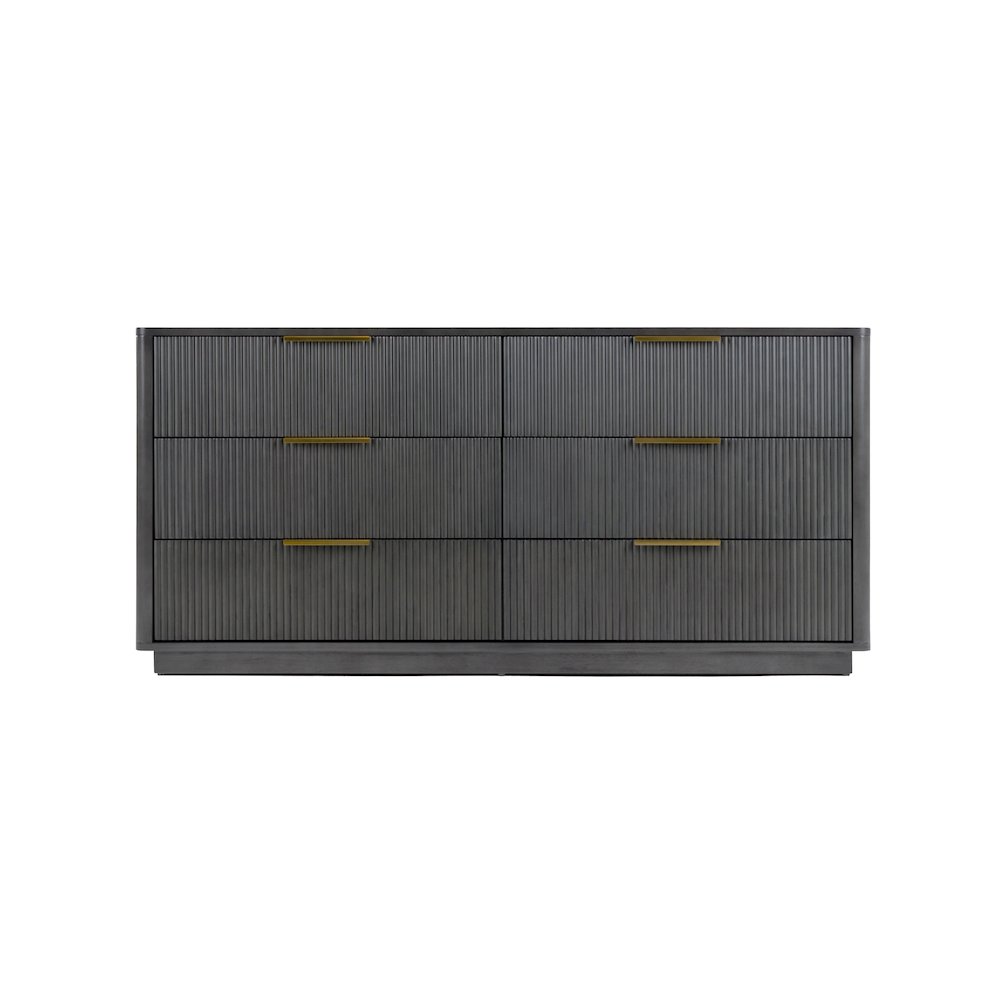 Nova Domus Santa Monica - Modern Grey Wash Dresser. Picture 11
