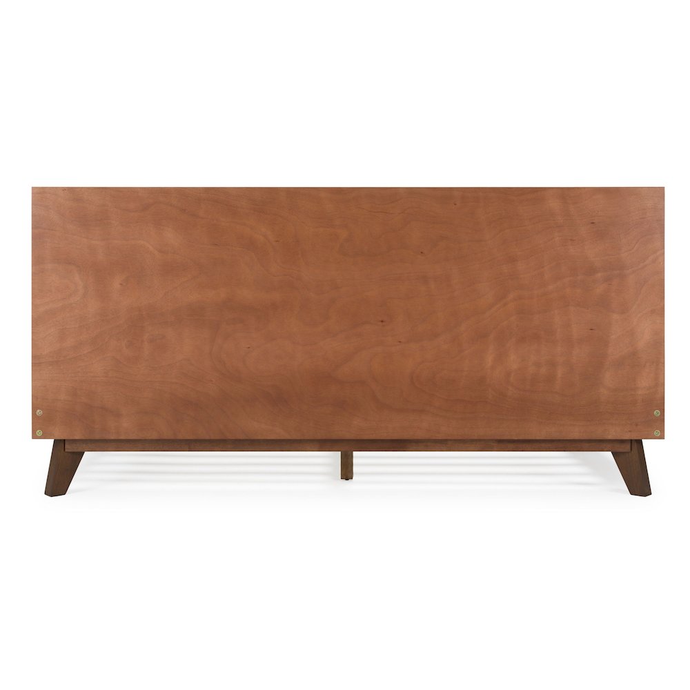 Soren - Modern Walnut Queen Bed. Picture 4