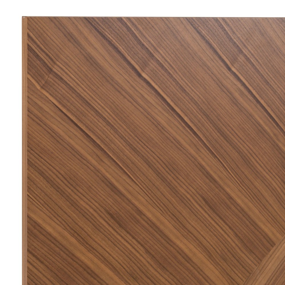 Soren - Modern Walnut Queen Bed. Picture 5