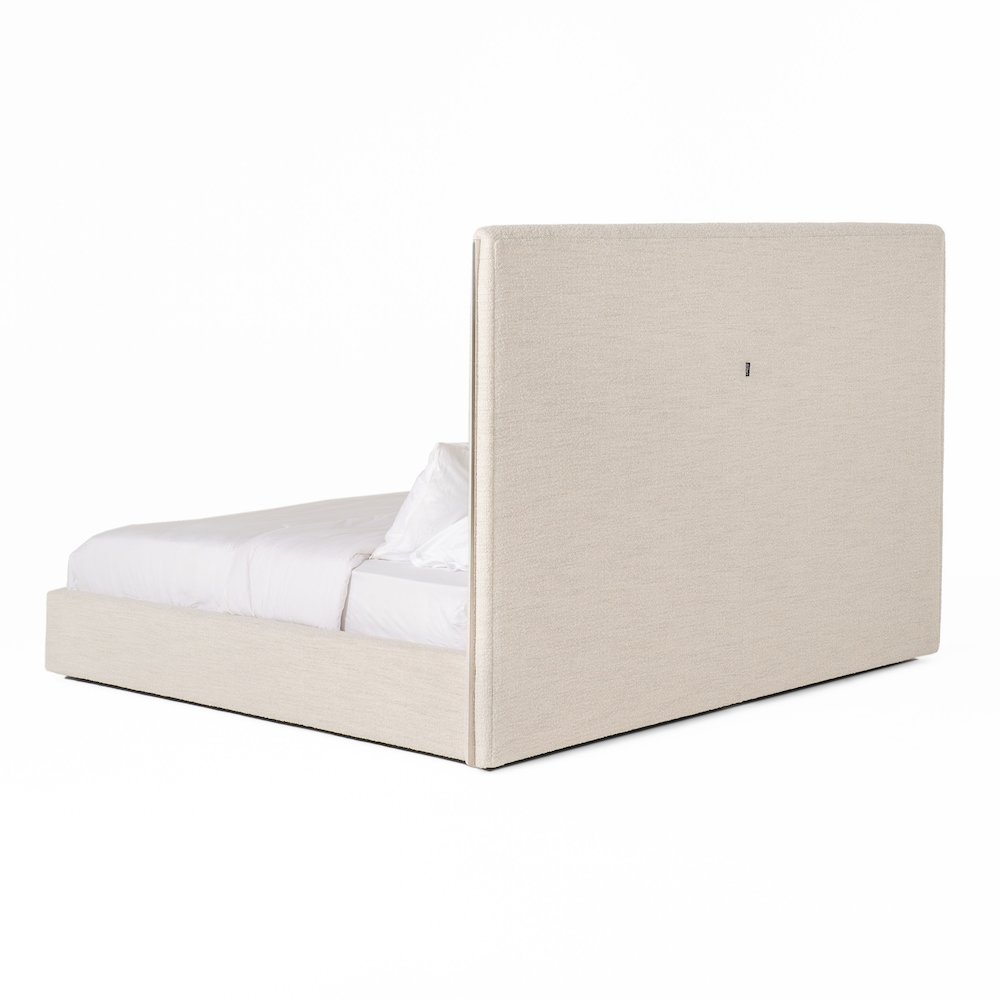 Modrest Valhalla - Eastern King Contemporary White Bed. Picture 6