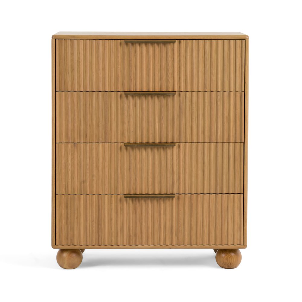 Modrest Winters - Modern Natural Oak Chest. Picture 3