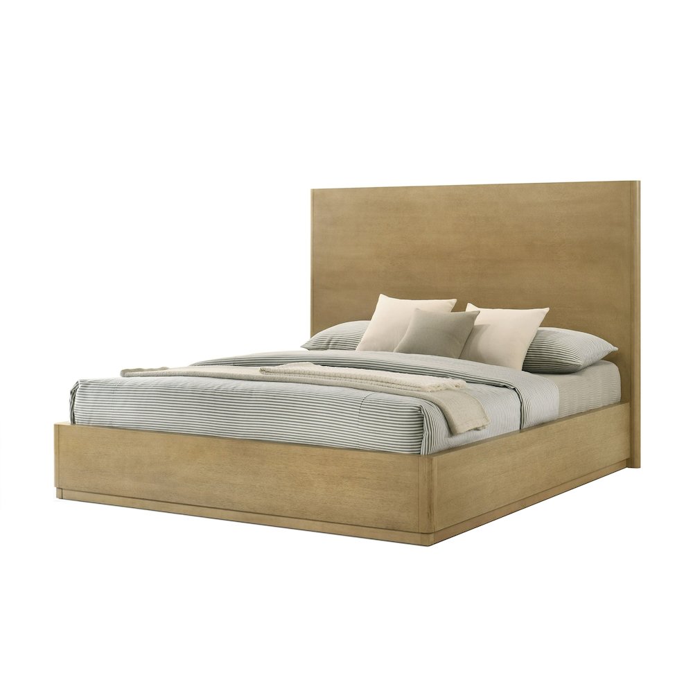 Nova Domus Santa Monica - California King Modern Natural Oak Bed. Picture 5
