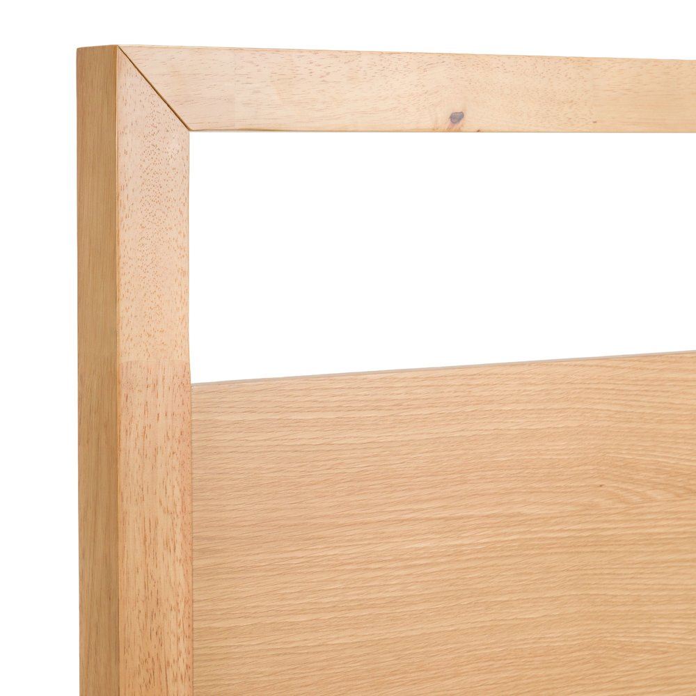 Nova Domus Berlin - Modern Natural Oak California King Bed. Picture 5