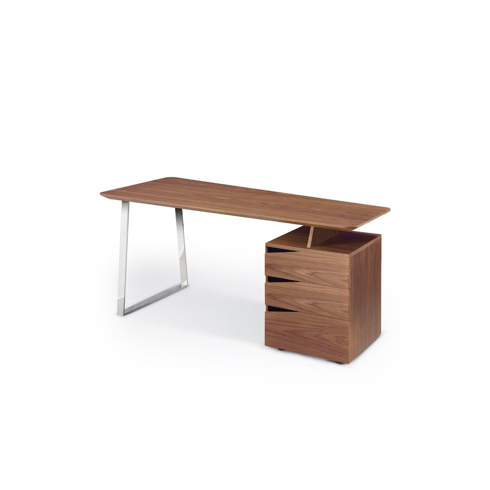 Nova Domus Walton- Modern Walnut Desk. Picture 1