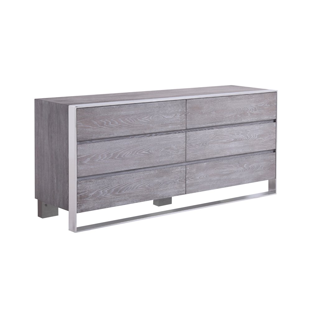 Modrest Arlene Modern Grey Elm Dresser. Picture 10