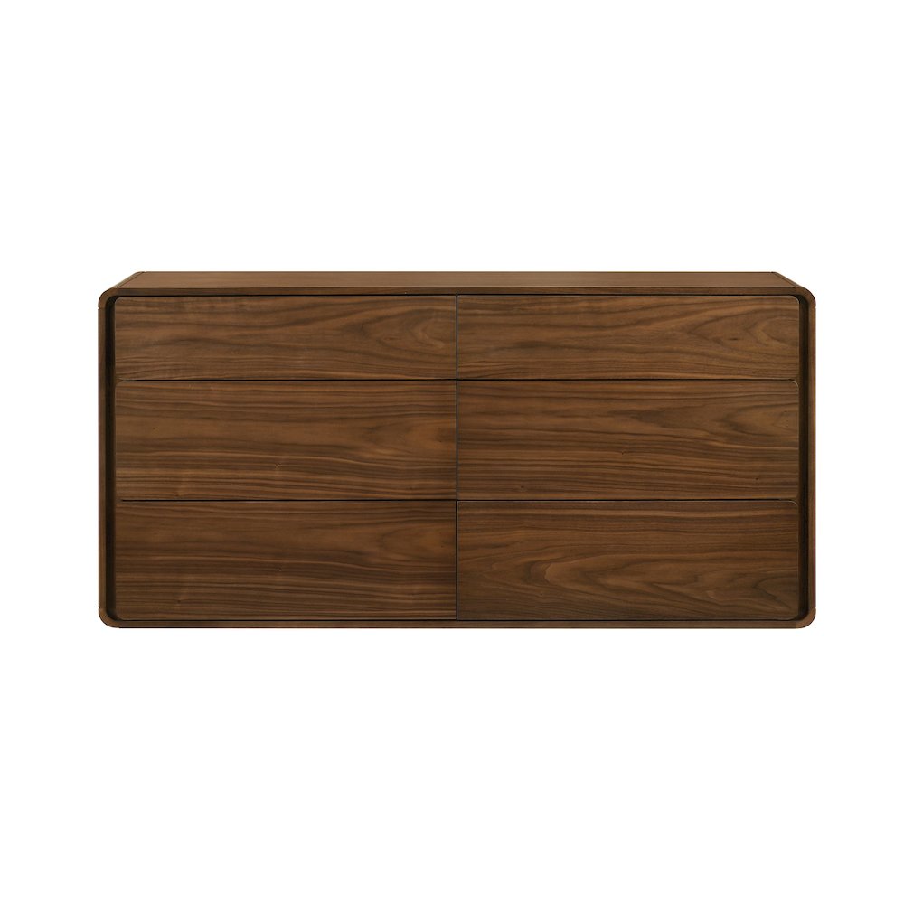Modrest Dustin - Modern Walnut Dresser. Picture 1