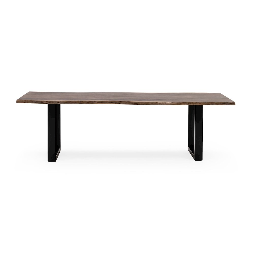 Modrest Taylor - X-Large 102" Modern Live Edge Wood Dining Table. Picture 1