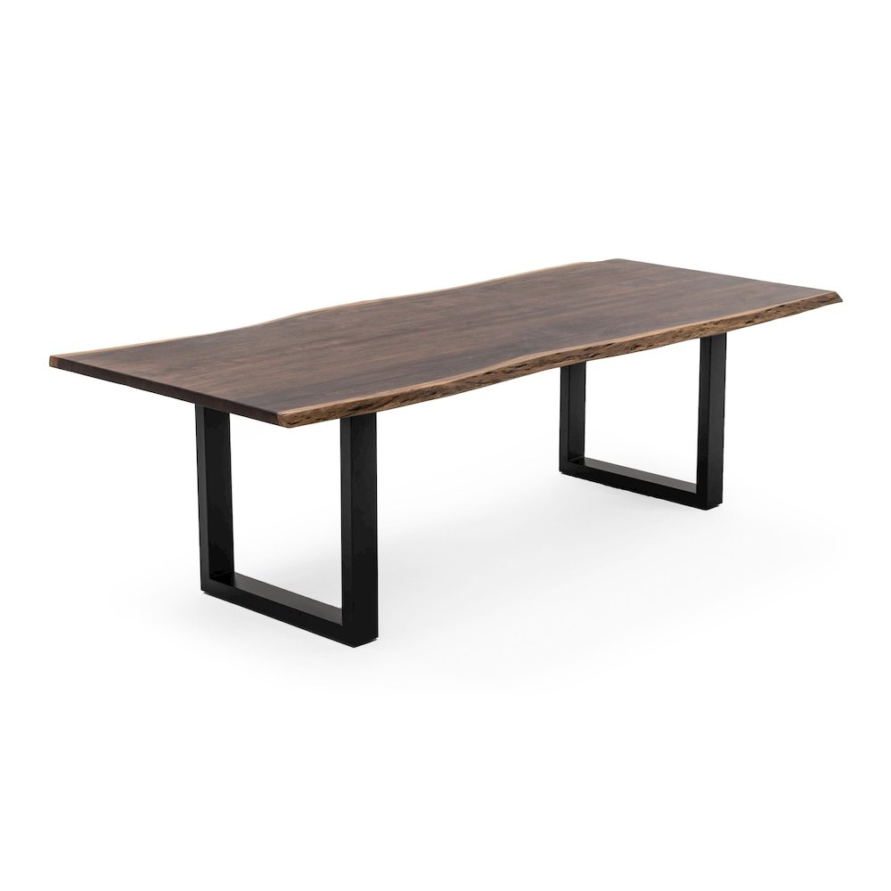 Modrest Taylor - X-Large 102" Modern Live Edge Wood Dining Table. Picture 8