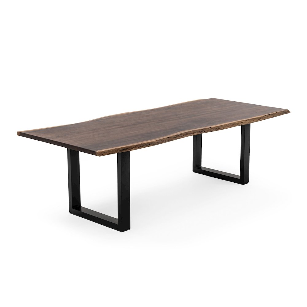 Modrest Taylor - X-Large 102" Modern Live Edge Wood Dining Table. Picture 5
