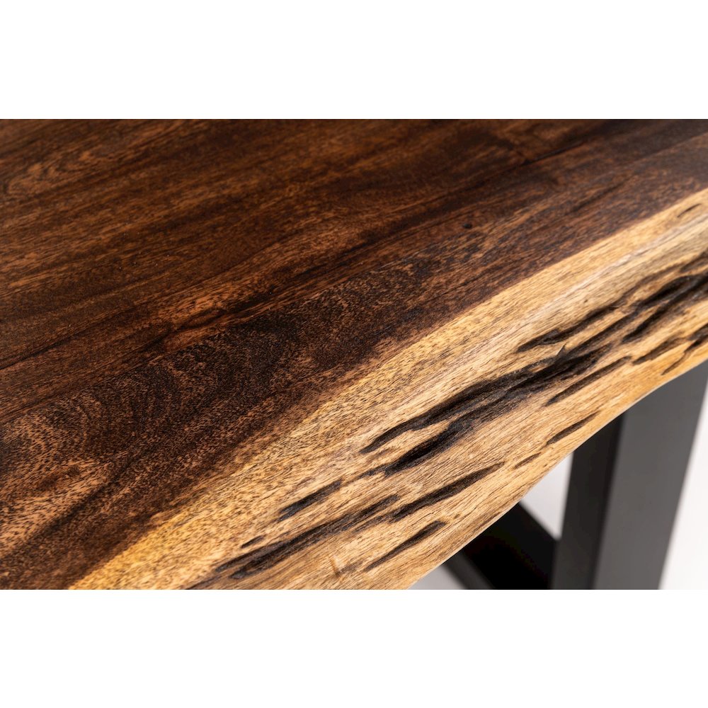 Modrest Taylor - X-Large 102" Modern Live Edge Wood Dining Table. Picture 3