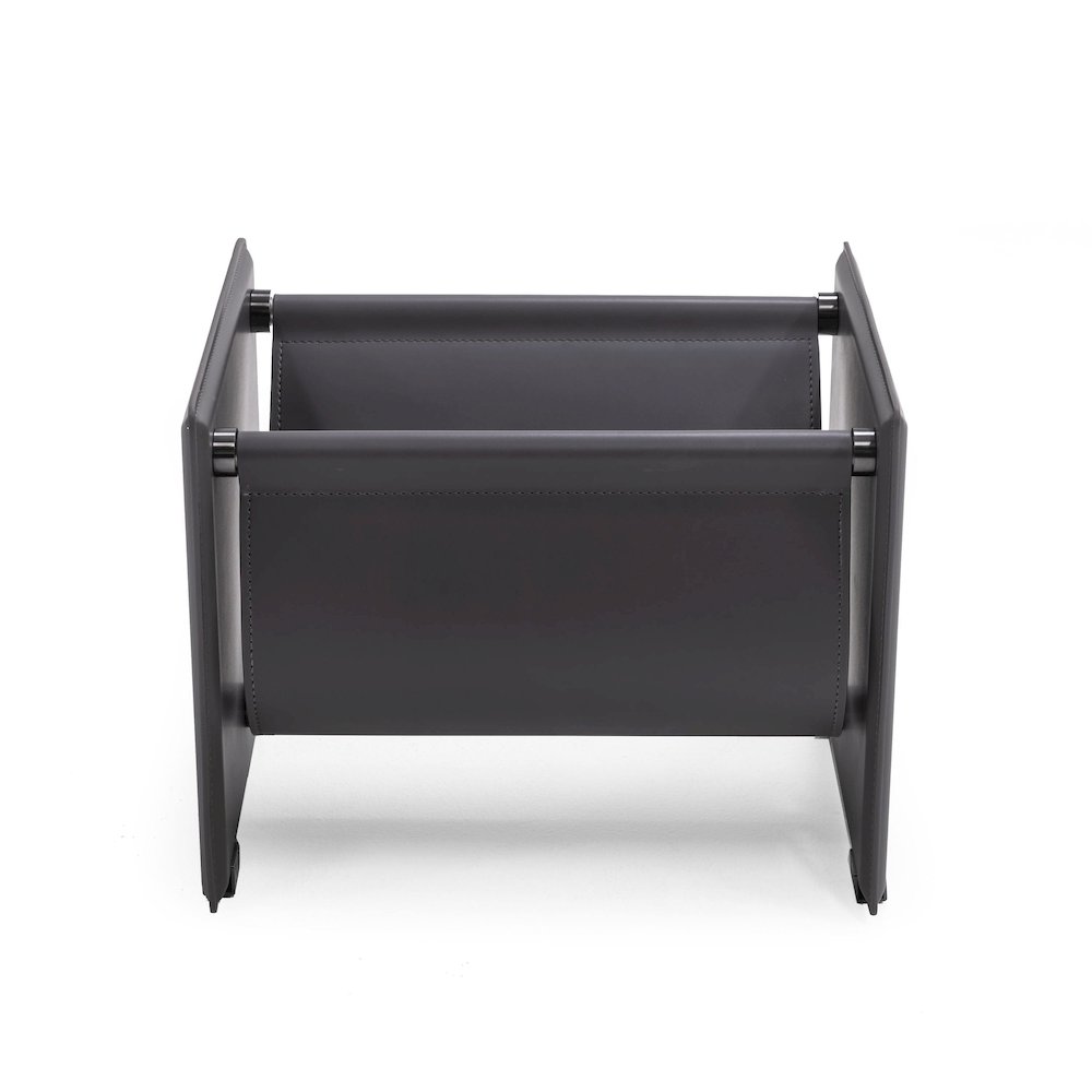 Modrest Uriah - Modern Grey Magazine Rack. Picture 2