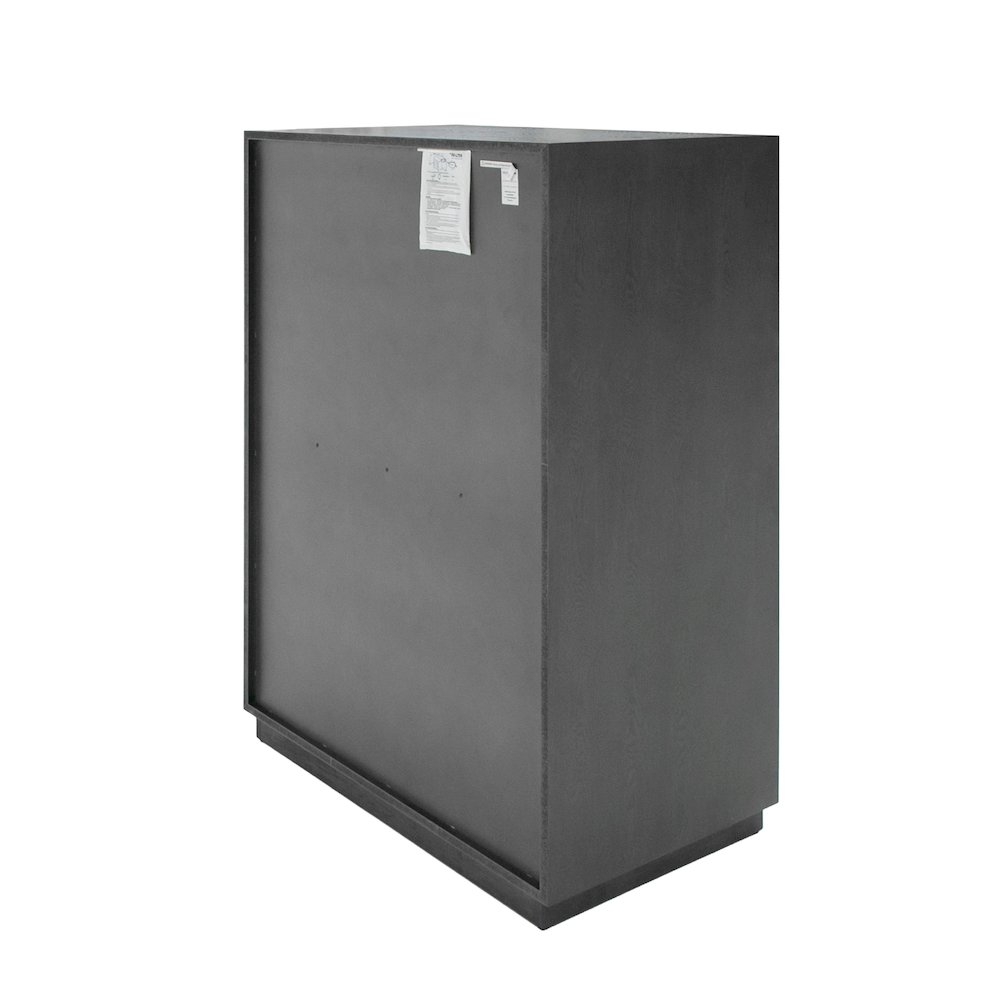 Modrest Manhattan- Contemporary Grey and Gold Chest. Picture 6