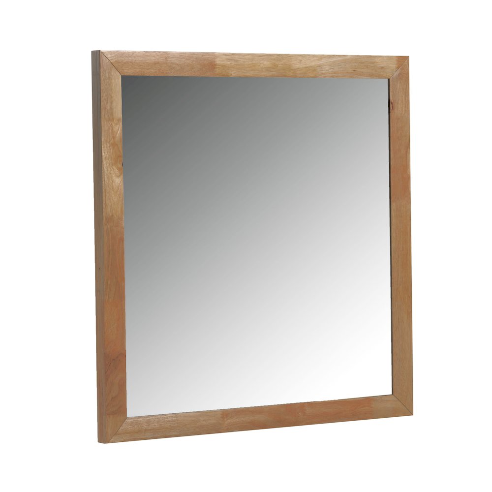 Nova Domus Santa Barbara - Modern Natural Rectangular Mirror. Picture 7