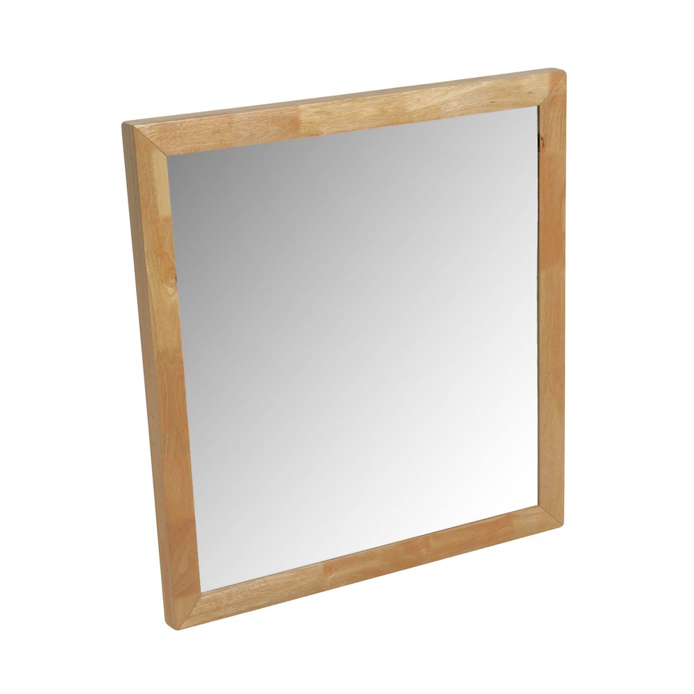 Nova Domus Santa Barbara - Modern Natural Rectangular Mirror. Picture 8