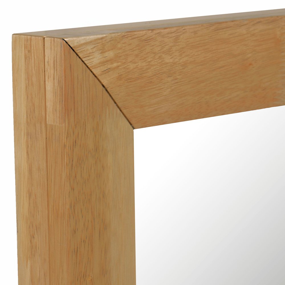 Nova Domus Santa Barbara - Modern Natural Rectangular Mirror. Picture 10