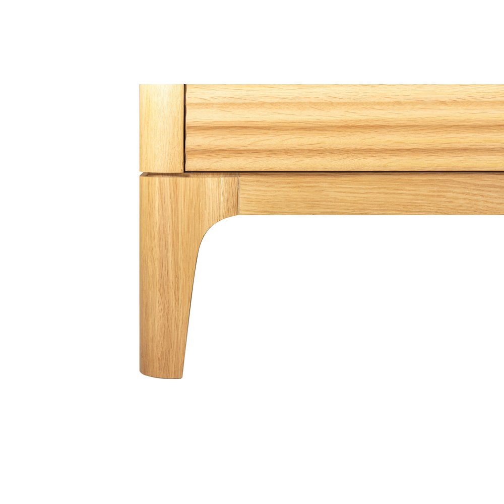 Seattle - Modern Natural Oak Nightstand. Picture 8